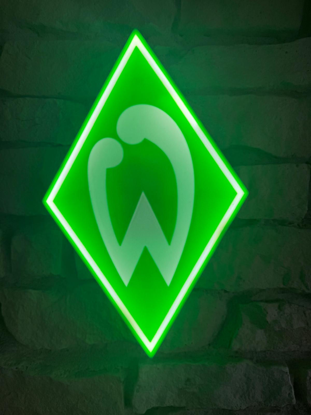 Werder Bremen LED Lampe