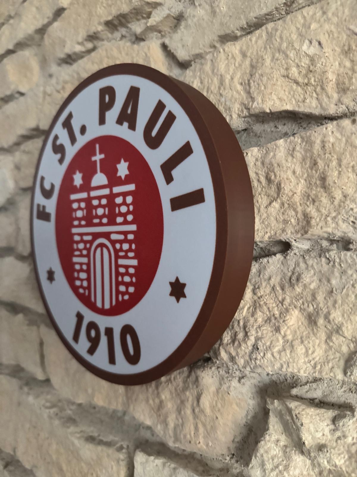 FC St. Pauli LED Lampe