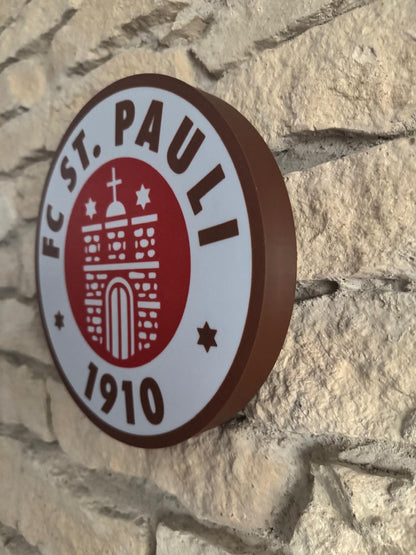 FC St. Pauli LED Lampe