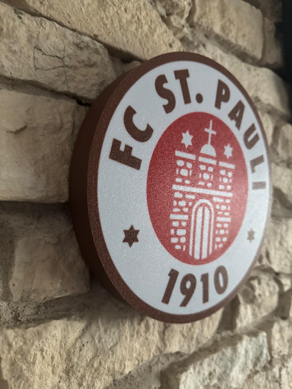 FC St. Pauli LED Lampe