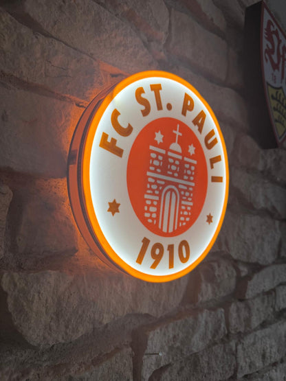FC St. Pauli LED Lampe