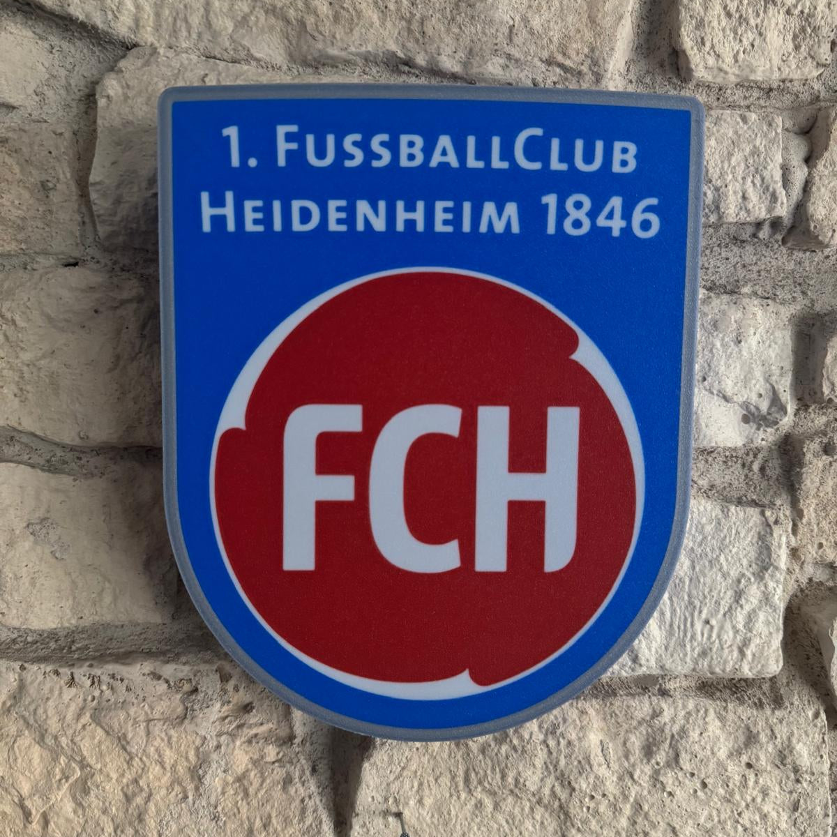 1. FC Heidenheim LED Lampe