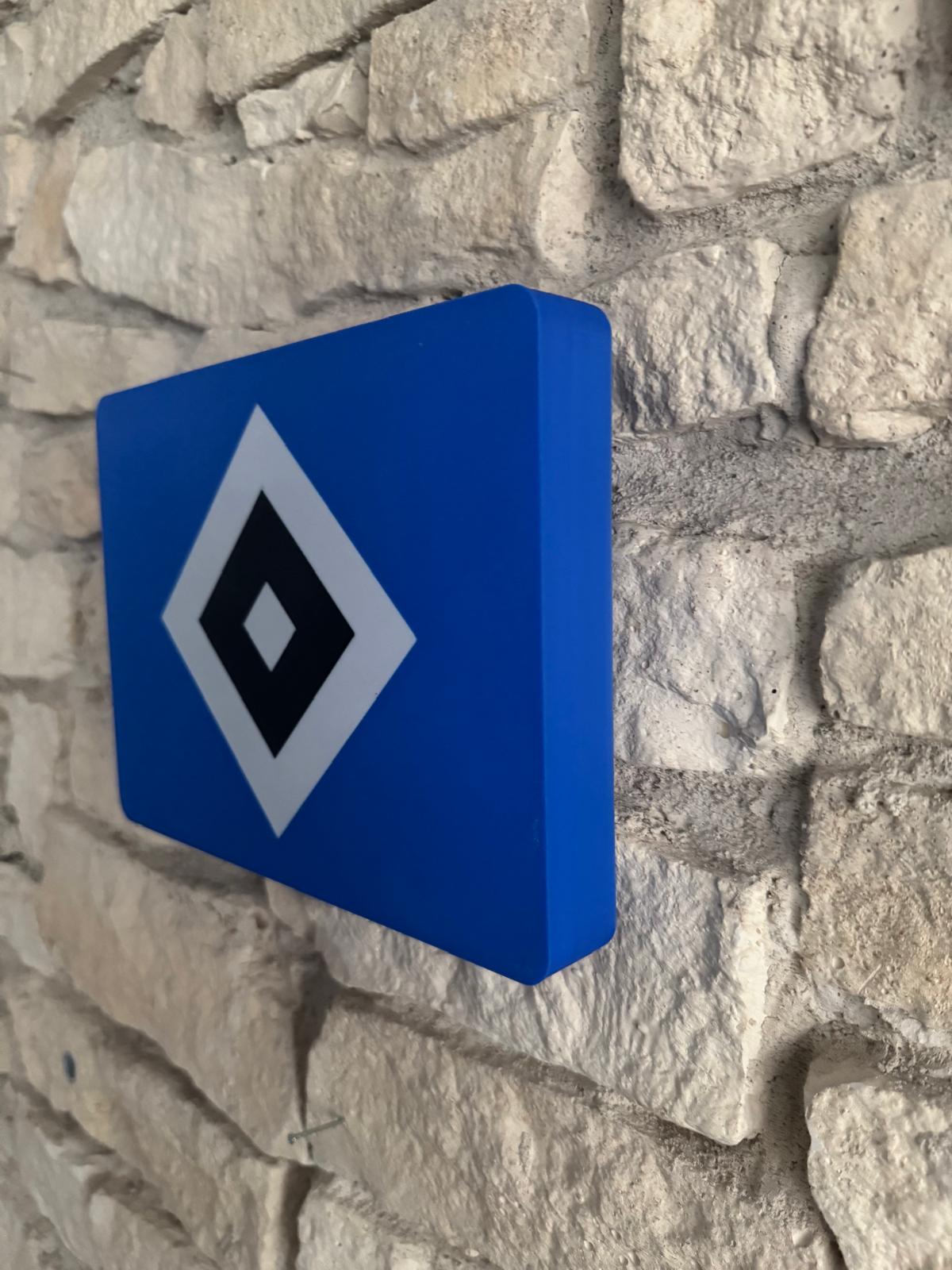 Hamburger SV LED Lampe