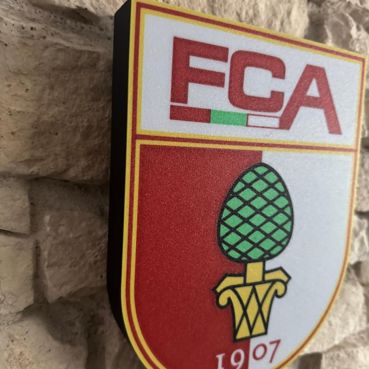 FC Augsburg LED Lampe