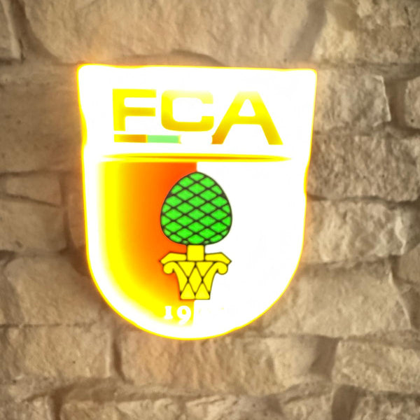 FC Augsburg LED Lampe