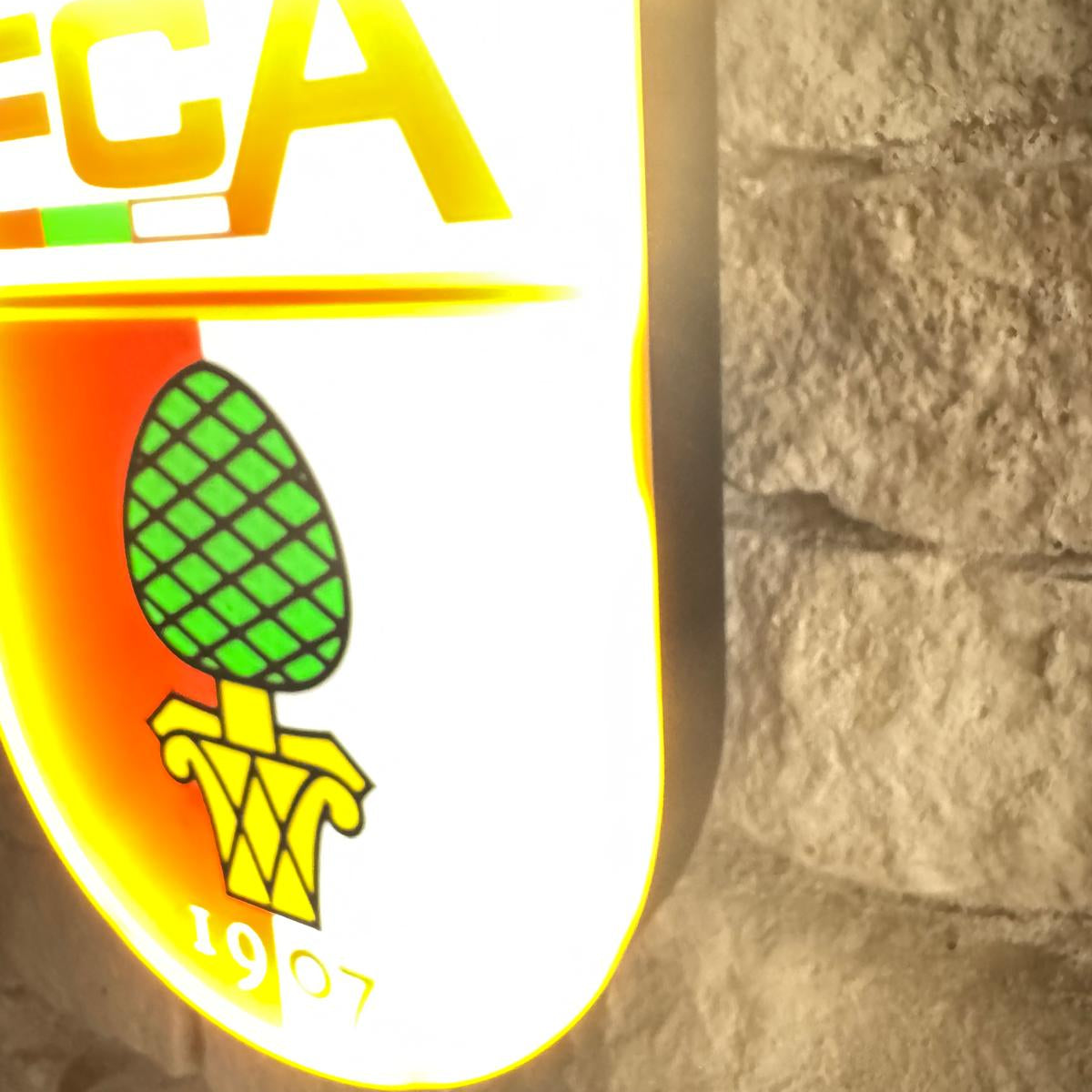 FC Augsburg LED Lampe