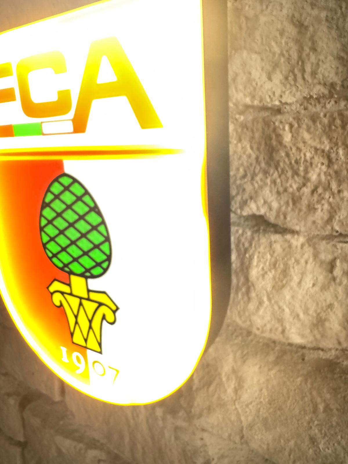 FC Augsburg LED Lampe