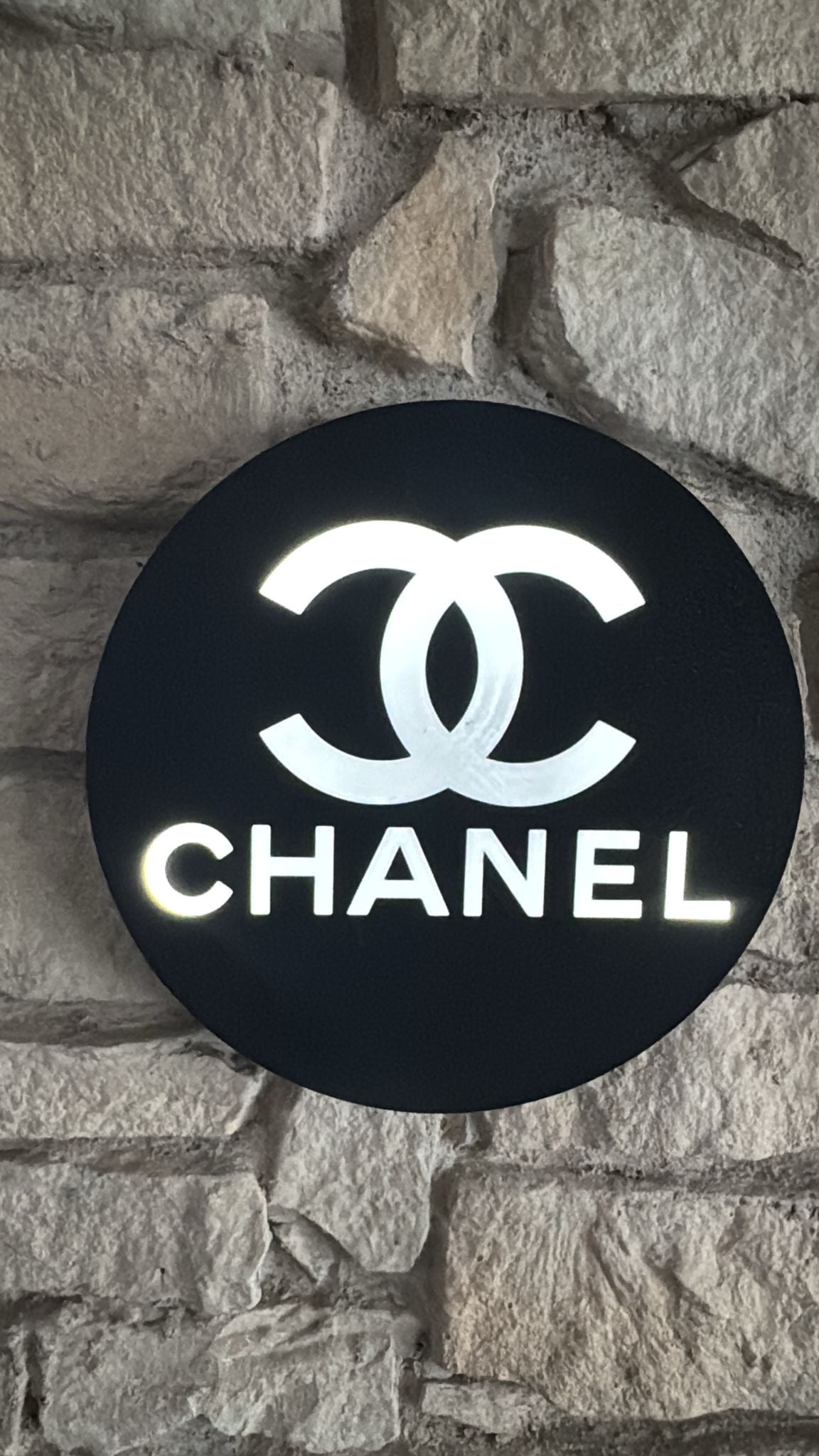 Chanel LED Lampe