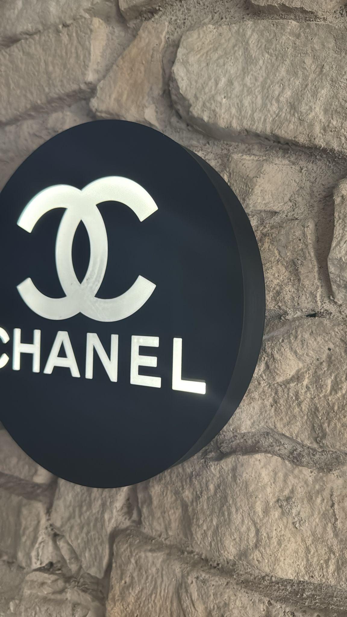 Chanel LED Lampe