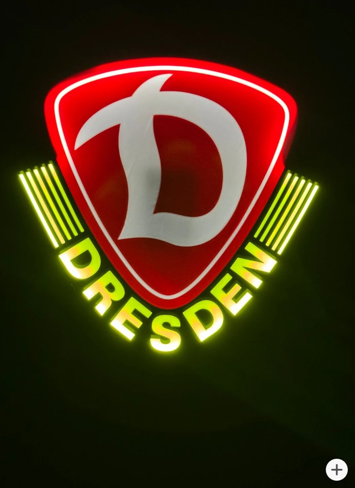 SG Dynamo Dresden LED Lampe