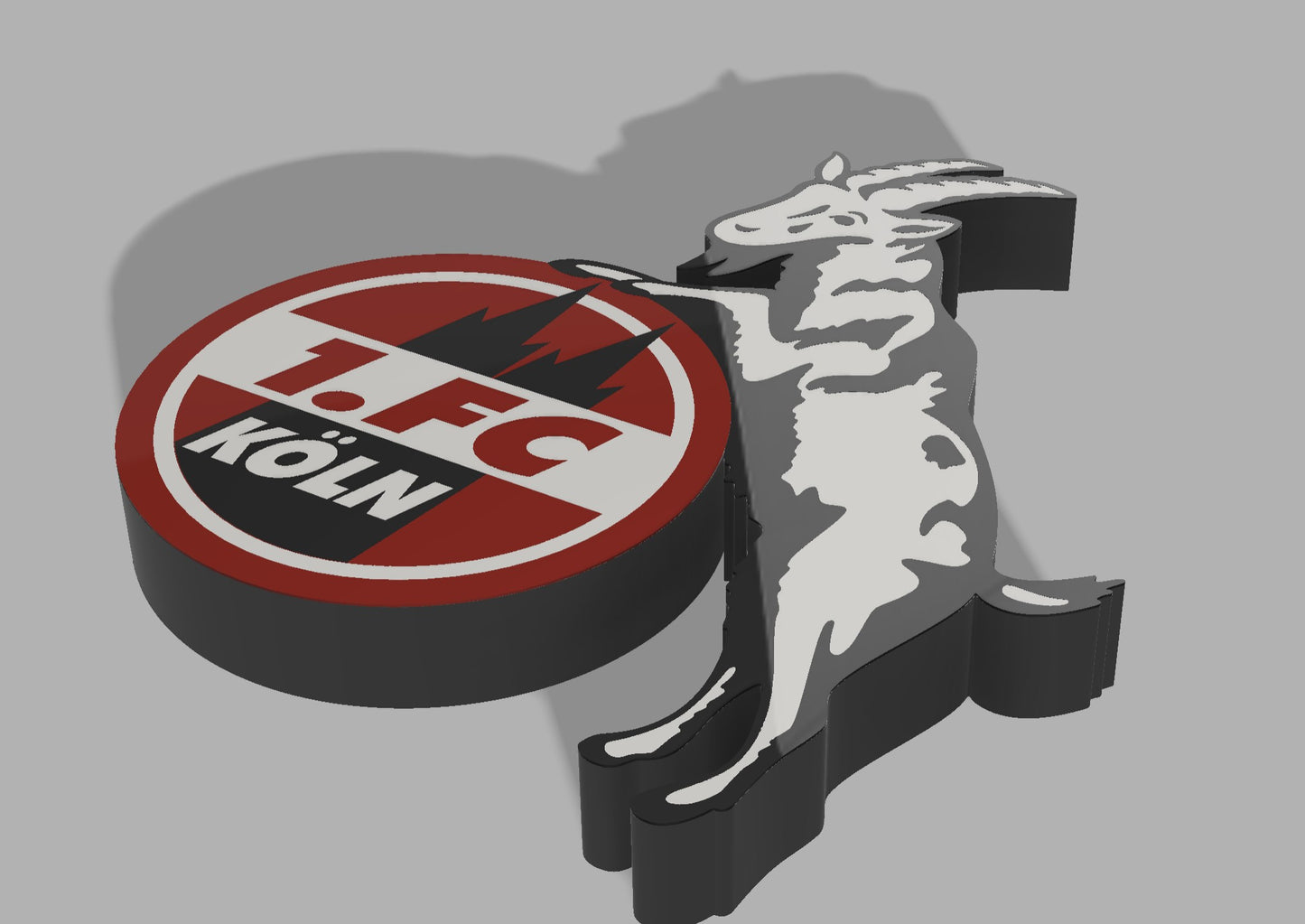 1. FC Köln Geißbock LED Lampe