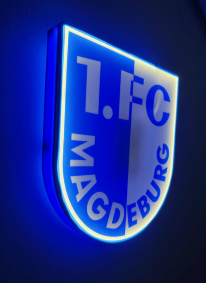 1. FC Magdeburg LED Lampe