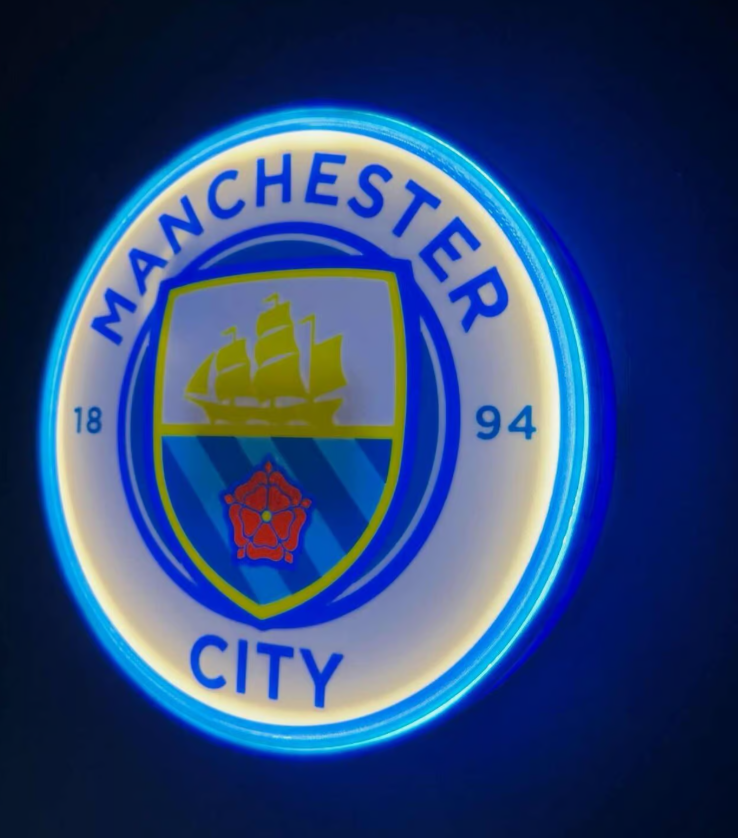 Manchester City LED Lampe